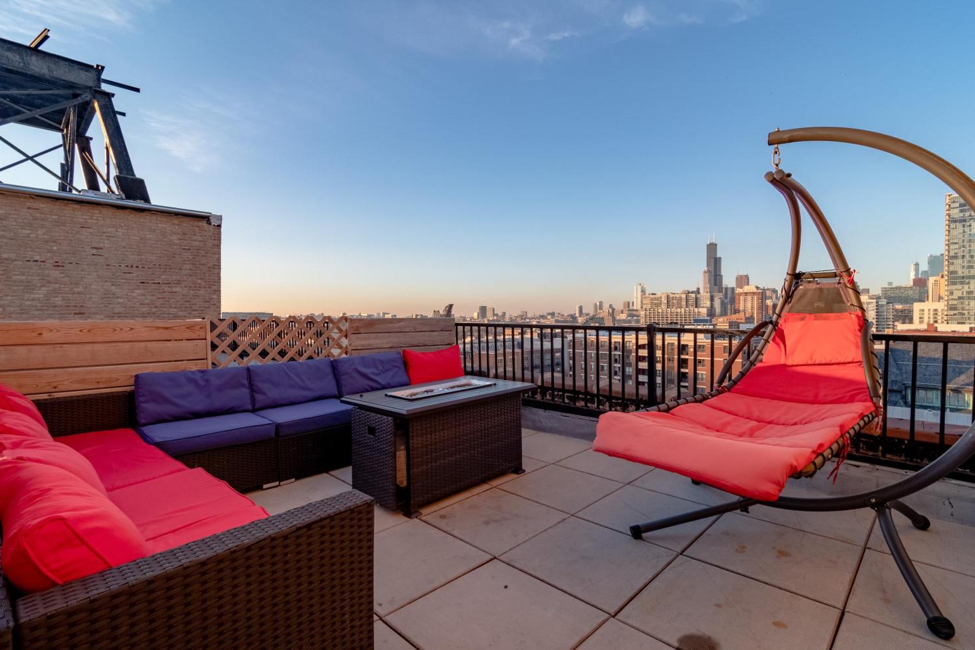 Mccormick Place 3Br Luxury Penthouse Duplex With Personal Rooftop And Optional Parking For 8 Guests In Chicago South Loop Extérieur photo