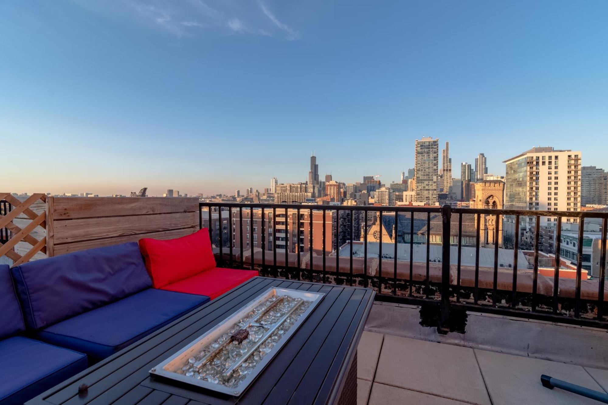 Mccormick Place 3Br Luxury Penthouse Duplex With Personal Rooftop And Optional Parking For 8 Guests In Chicago South Loop Extérieur photo